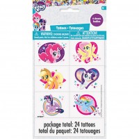紋身貼紙My Little Pony  (24張)